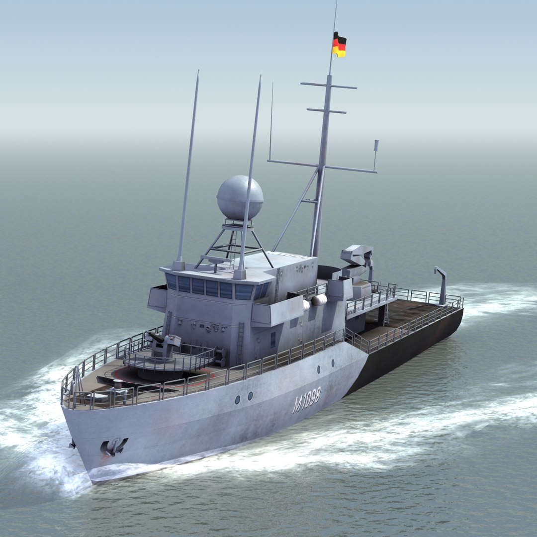 german navy minesweeper 3ds
