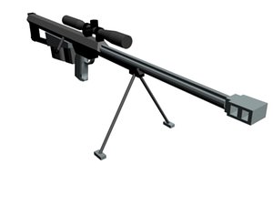 Barrett M82A2 12.7 x 99 .50 Caliber Browning Anti-Material Sniper Rifle