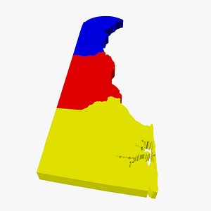 County Map - Delaware