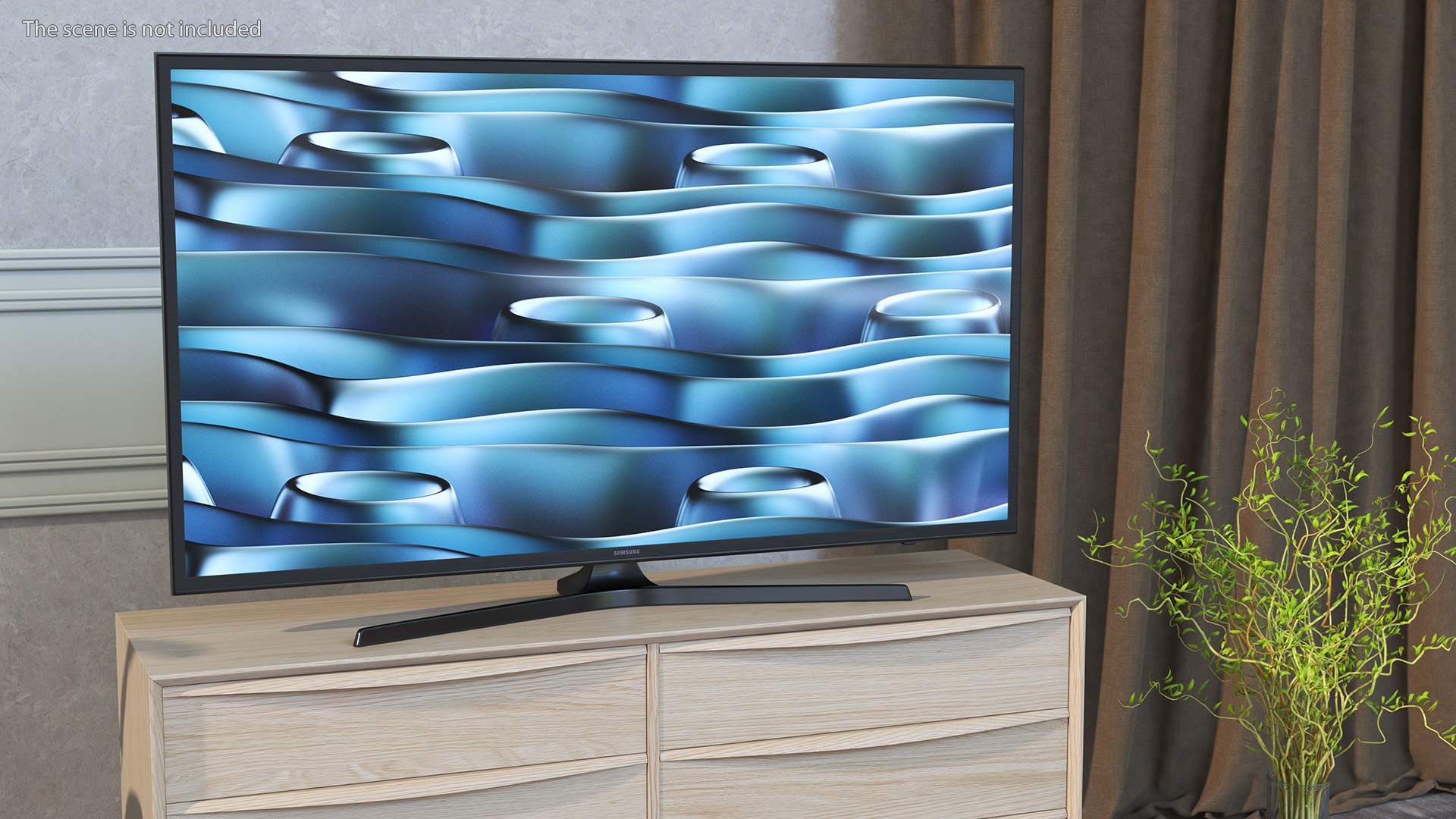 Samsung SUHD 4K Smart TV 3D Model - TurboSquid 2230317