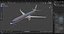 American Airlines Boeing 737-900 ER with Cabin and Doors 3D model