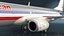 American Airlines Boeing 737-900 ER with Cabin and Doors 3D model
