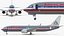 American Airlines Boeing 737-900 ER with Cabin and Doors 3D model