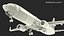 American Airlines Boeing 737-900 ER with Cabin and Doors 3D model