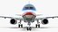 American Airlines Boeing 737-900 ER with Cabin and Doors 3D model