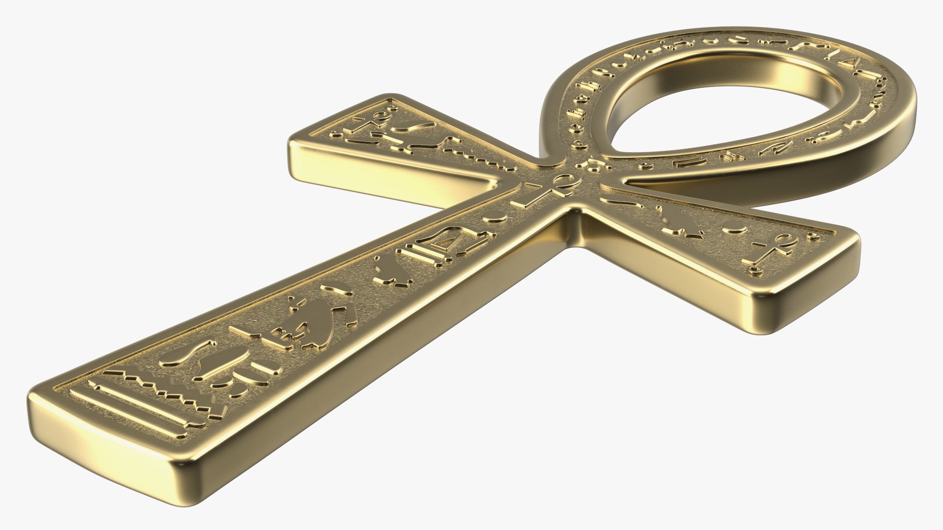 Golden Ankh 3D Model - TurboSquid 2340141