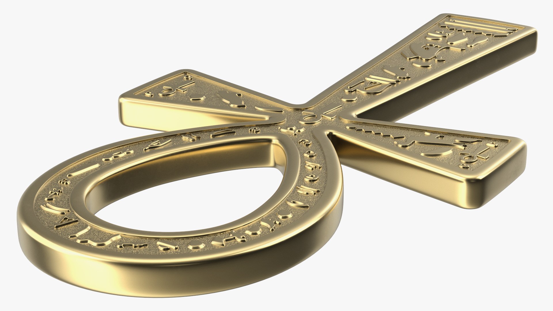 Golden Ankh 3D Model - TurboSquid 2340141