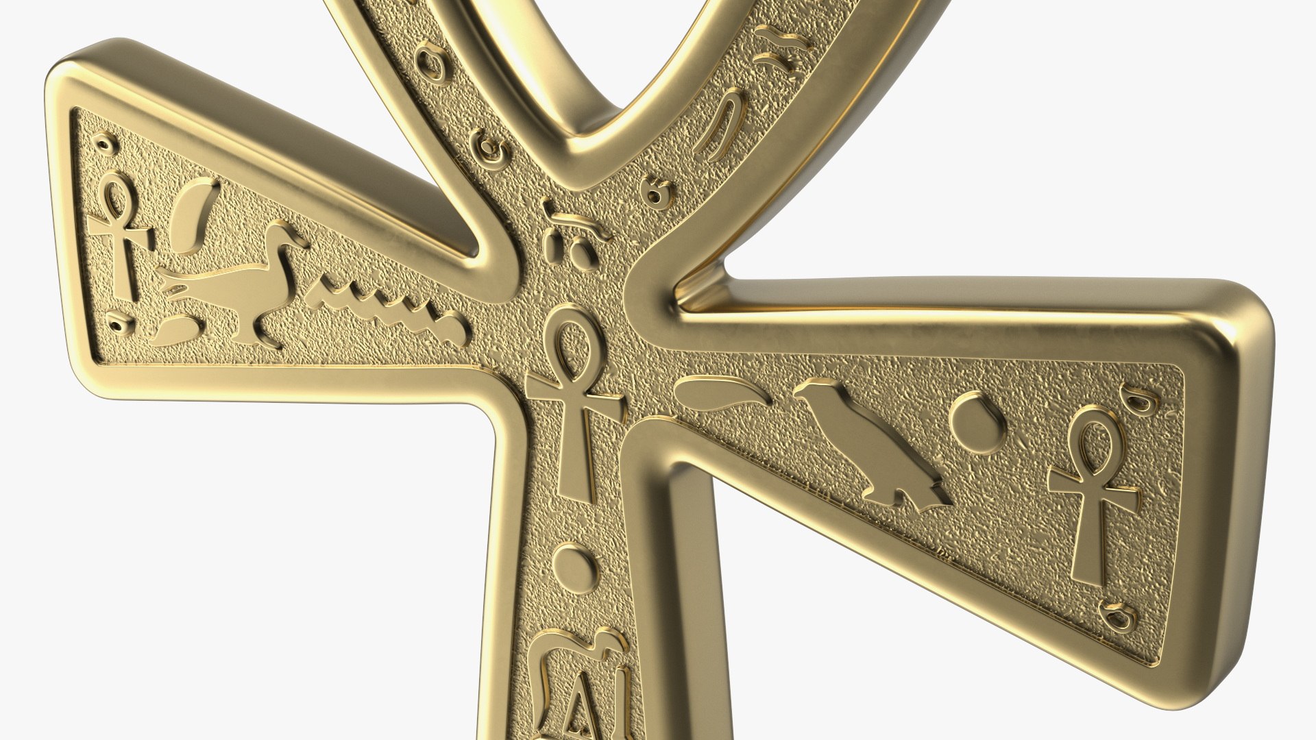 Golden Ankh 3D Model - TurboSquid 2340141