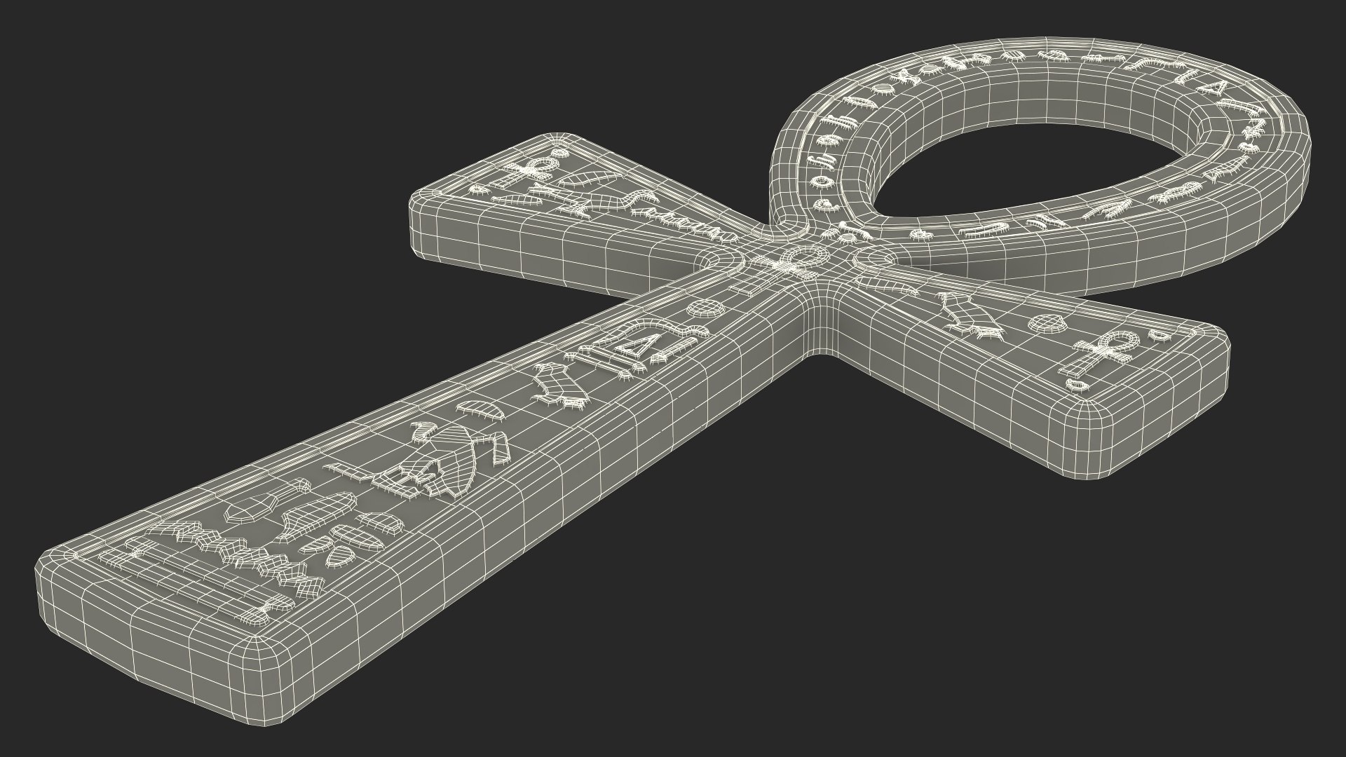 Golden Ankh 3D Model - TurboSquid 2340141