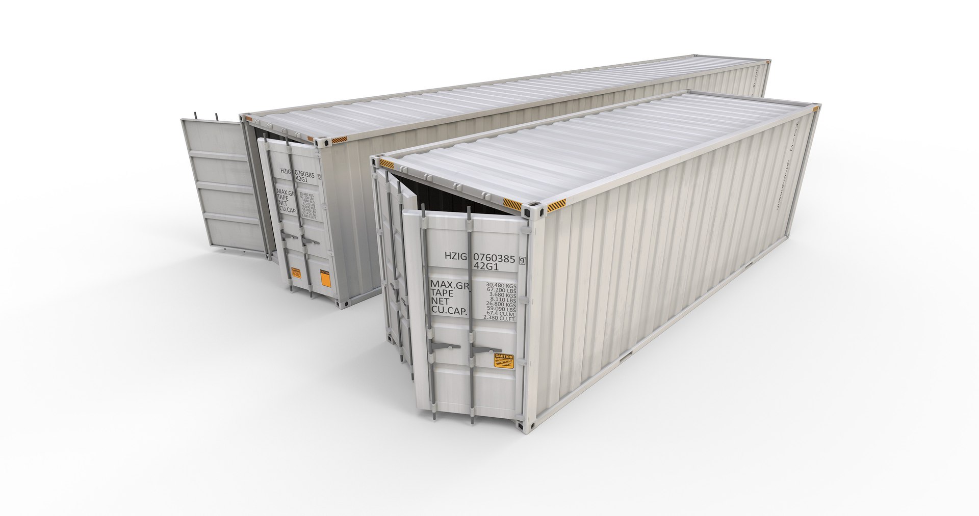 Standard Container Model - TurboSquid 2189096