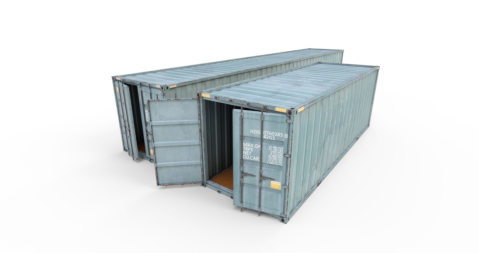 Standard Container Model - TurboSquid 2189096