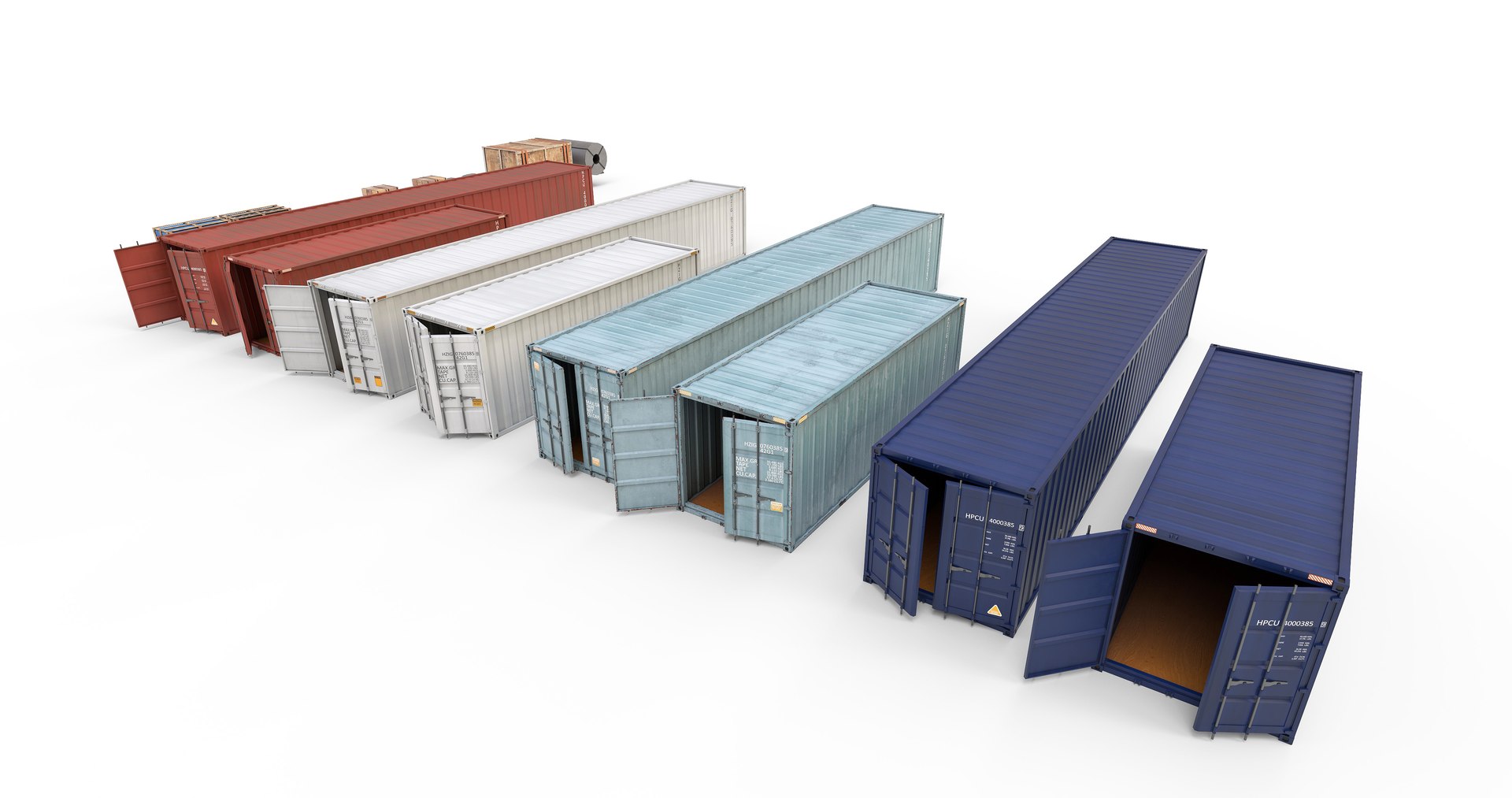 Standard Container Model - TurboSquid 2189096