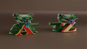 3D Dragon Book Ends model