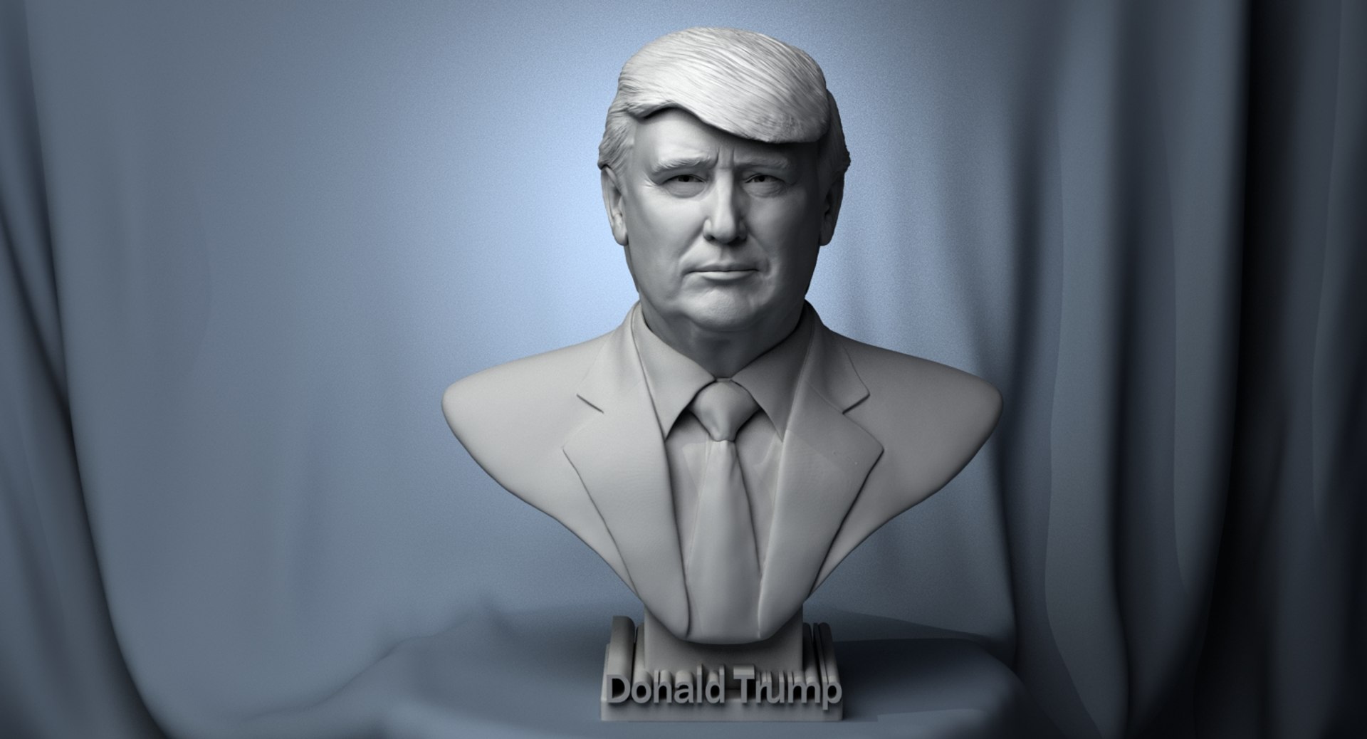 3d Model Donald Trump