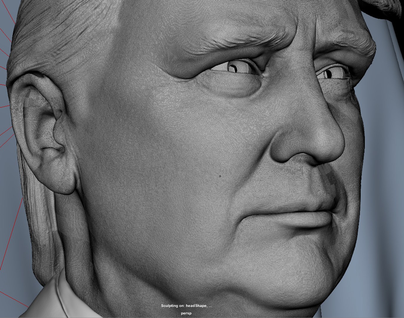 3d Model Donald Trump