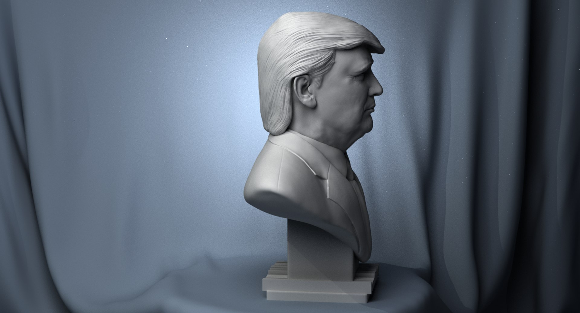 3d Model Donald Trump