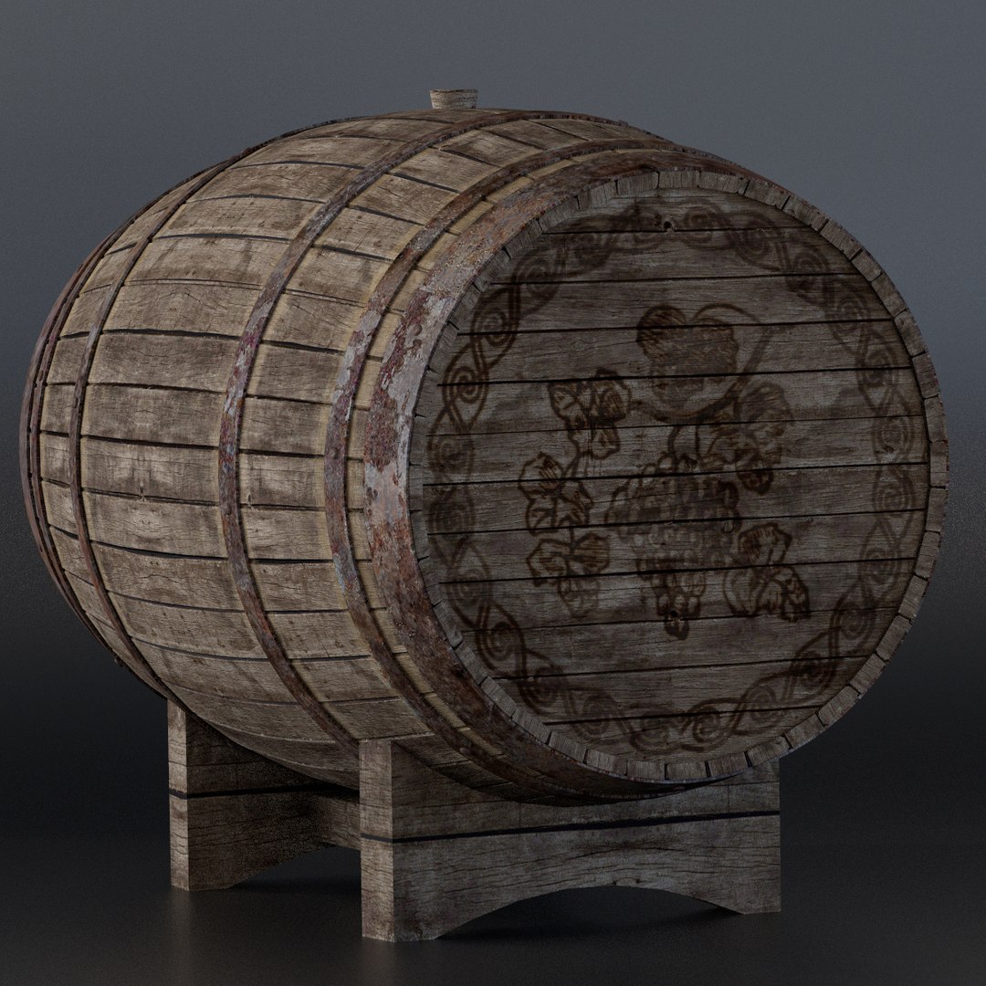 3d old wine barrel model https://p.turbosquid.com/ts-thumb/nv/MHcZe2/fReDt0Js/3/jpg/1427651626/1920x1080/fit_q87/d1cde7edad15d3f5da15b43db06764d2f09014f4/3.jpg