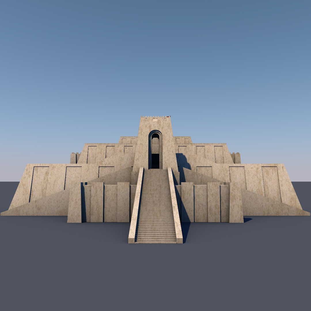 ancient mesopotamian ziggurats