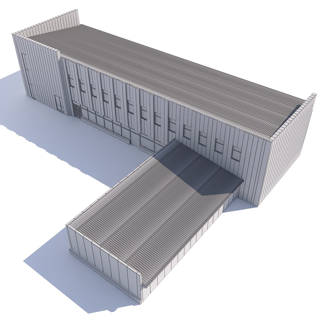 Shop Garage Model - TurboSquid 1233288