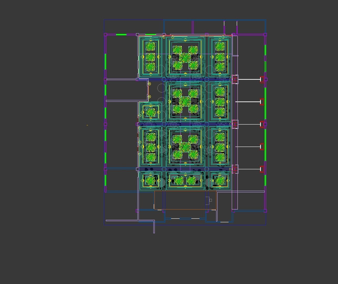 3D hall interiors model - TurboSquid 1653164