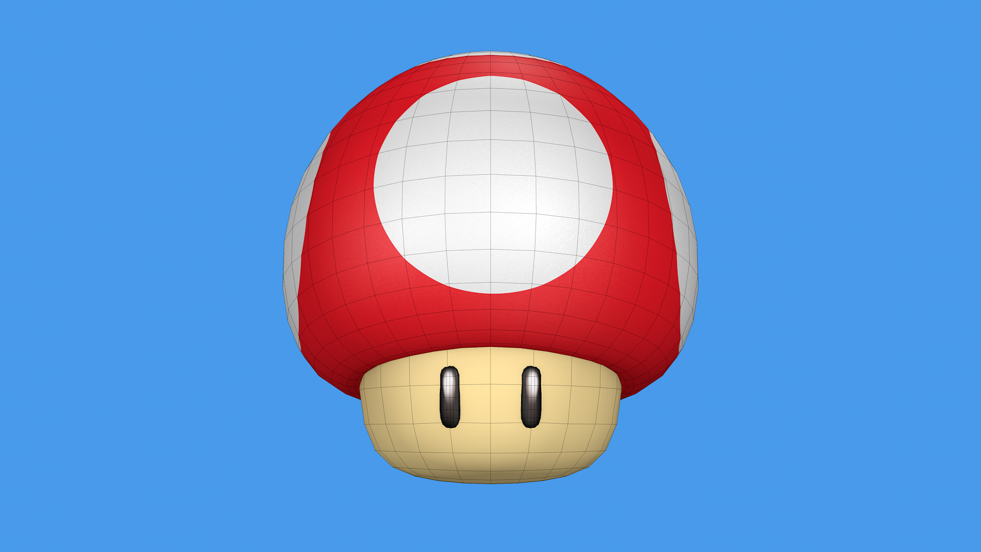 Mario bros Mushroom All Colors 3D model - TurboSquid 2060468