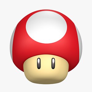 Mario Bros Mushroom All Colors