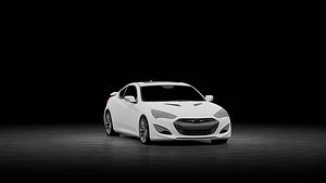 Hyundai Genesis Coupe  2013 3D model