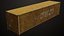 3D Old Dusty 5 Cargo Container Single Mat All PBR Unity UE Textures