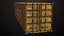 3D Old Dusty 5 Cargo Container Single Mat All PBR Unity UE Textures