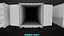 3D Old Dusty 5 Cargo Container Single Mat All PBR Unity UE Textures