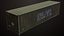 3D Old Dusty 5 Cargo Container Single Mat All PBR Unity UE Textures