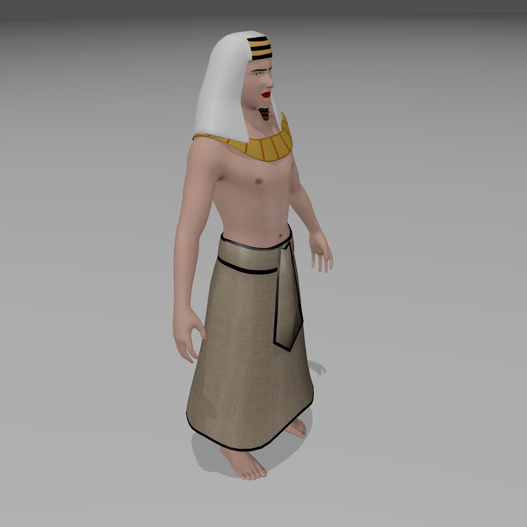 Ancient Egyptian 3d Model