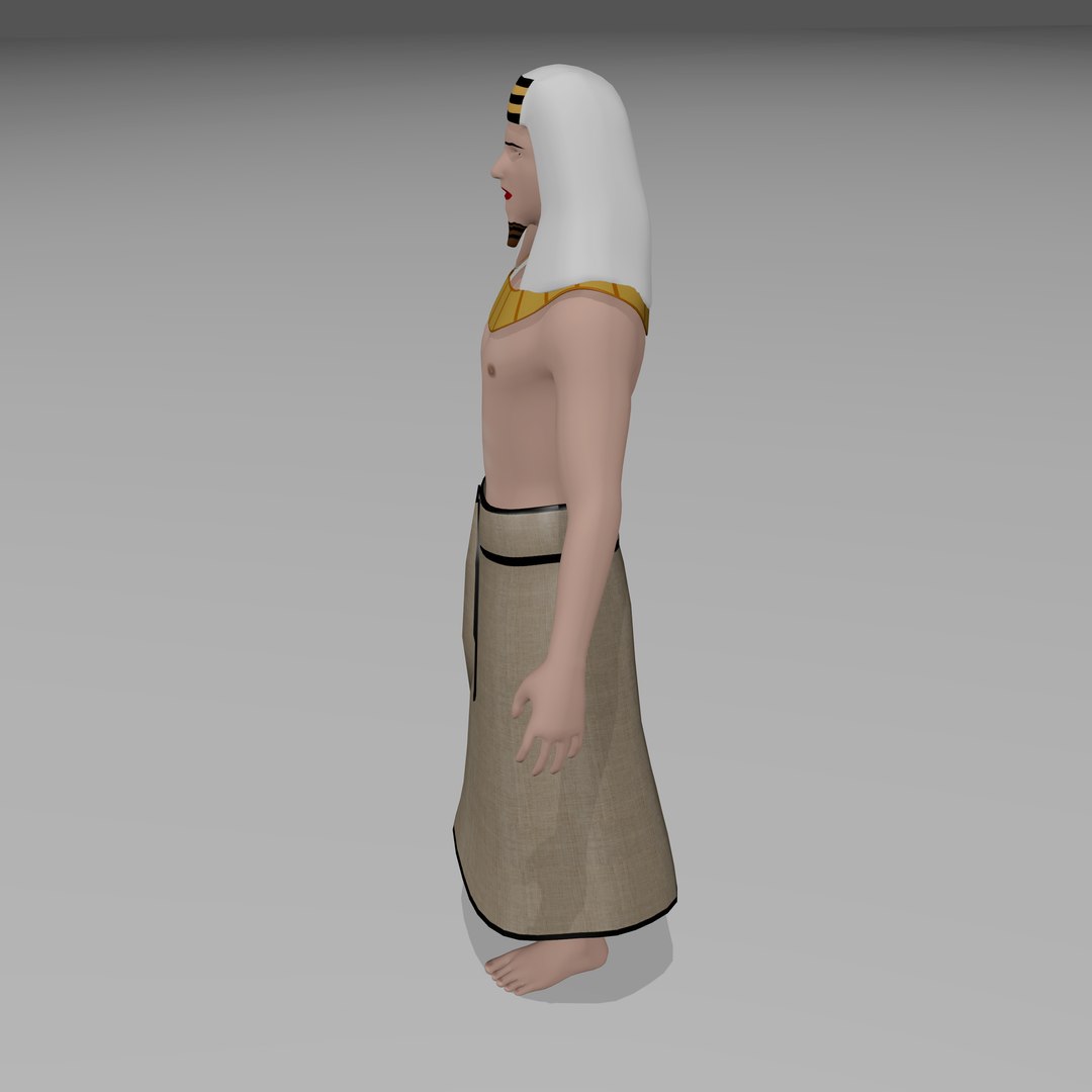 Ancient Egyptian 3d Model