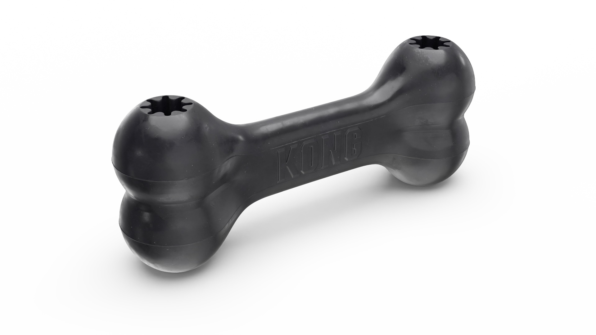 KONG Rubber Chew Bone Toy Black 3D model TurboSquid 1926877