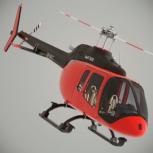 Bell 505 Jet Ranger X Red