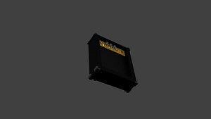 free guitar amplifier 3d model