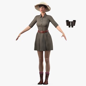 Female Zookeeper T Pose