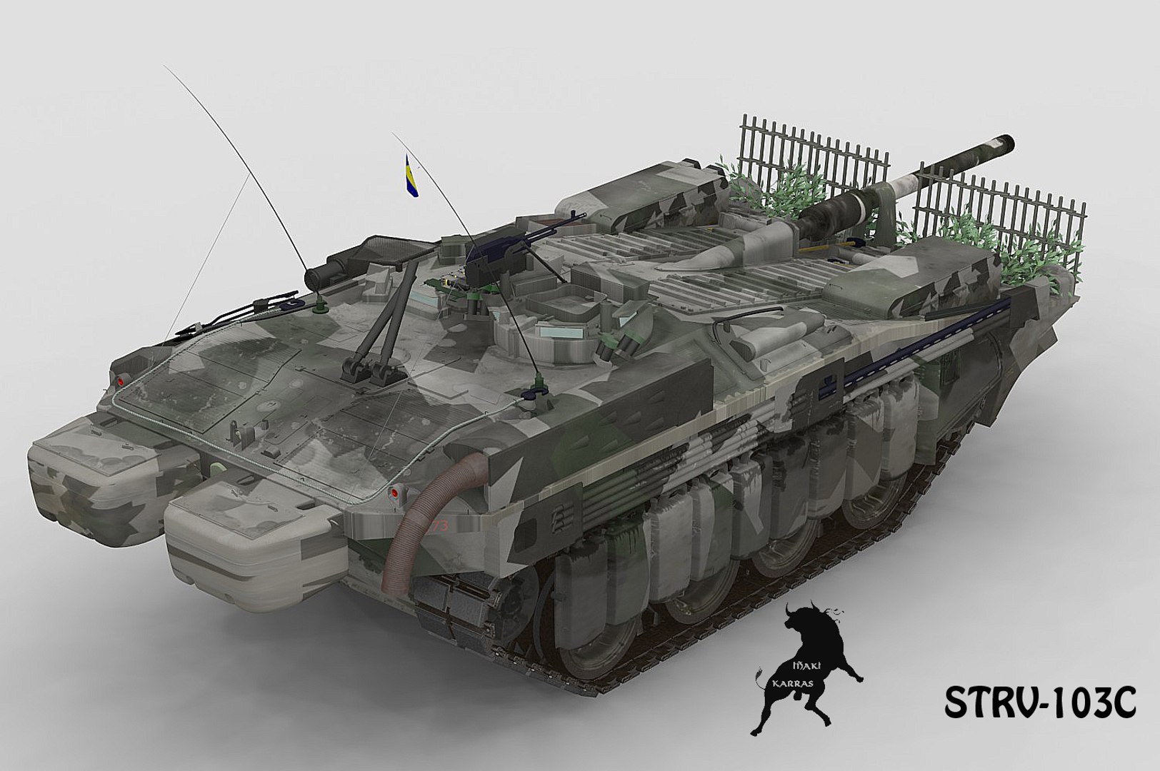 Maya Winter Scheme Tank