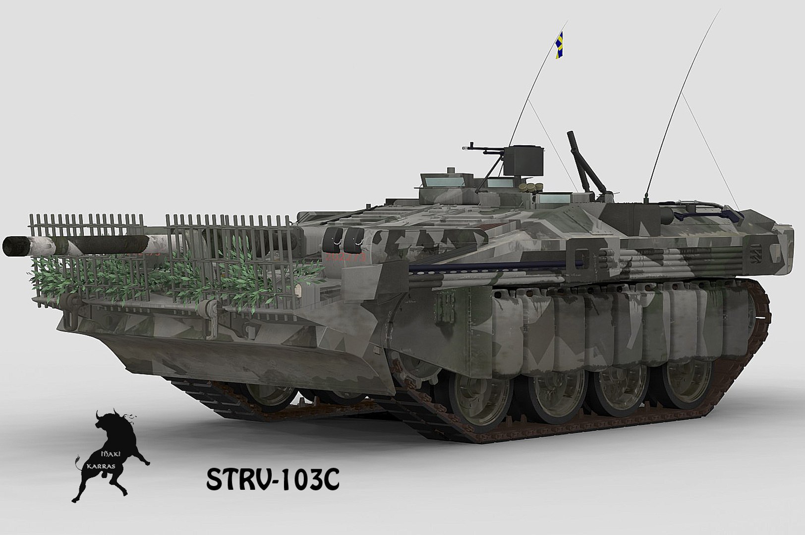 Maya Winter Scheme Tank