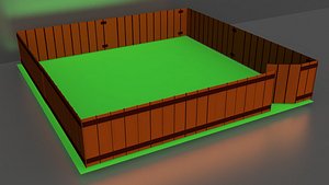 Boundary wall 3D