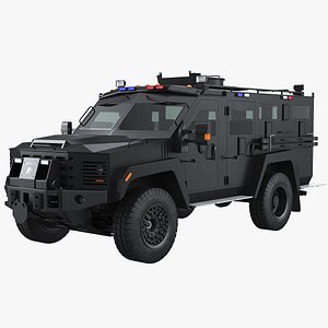 3D Lenco BearCat G3 - off Road Armored Vehicle model