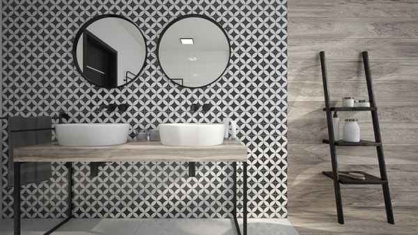 3D scene modern bathroom interior - TurboSquid 1436035