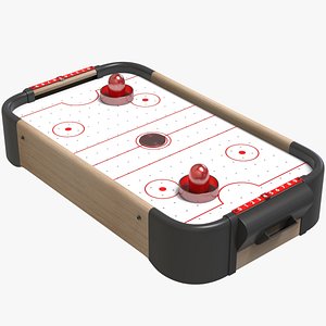 3D Air Hockey Table model