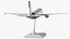 Airbus A320 Scale Model with Stand