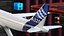 Airbus A320 Scale Model with Stand