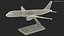 Airbus A320 Scale Model with Stand