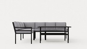 3D Bergerac sofa set
