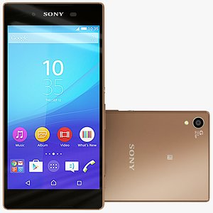 3d sony xperia z3 model