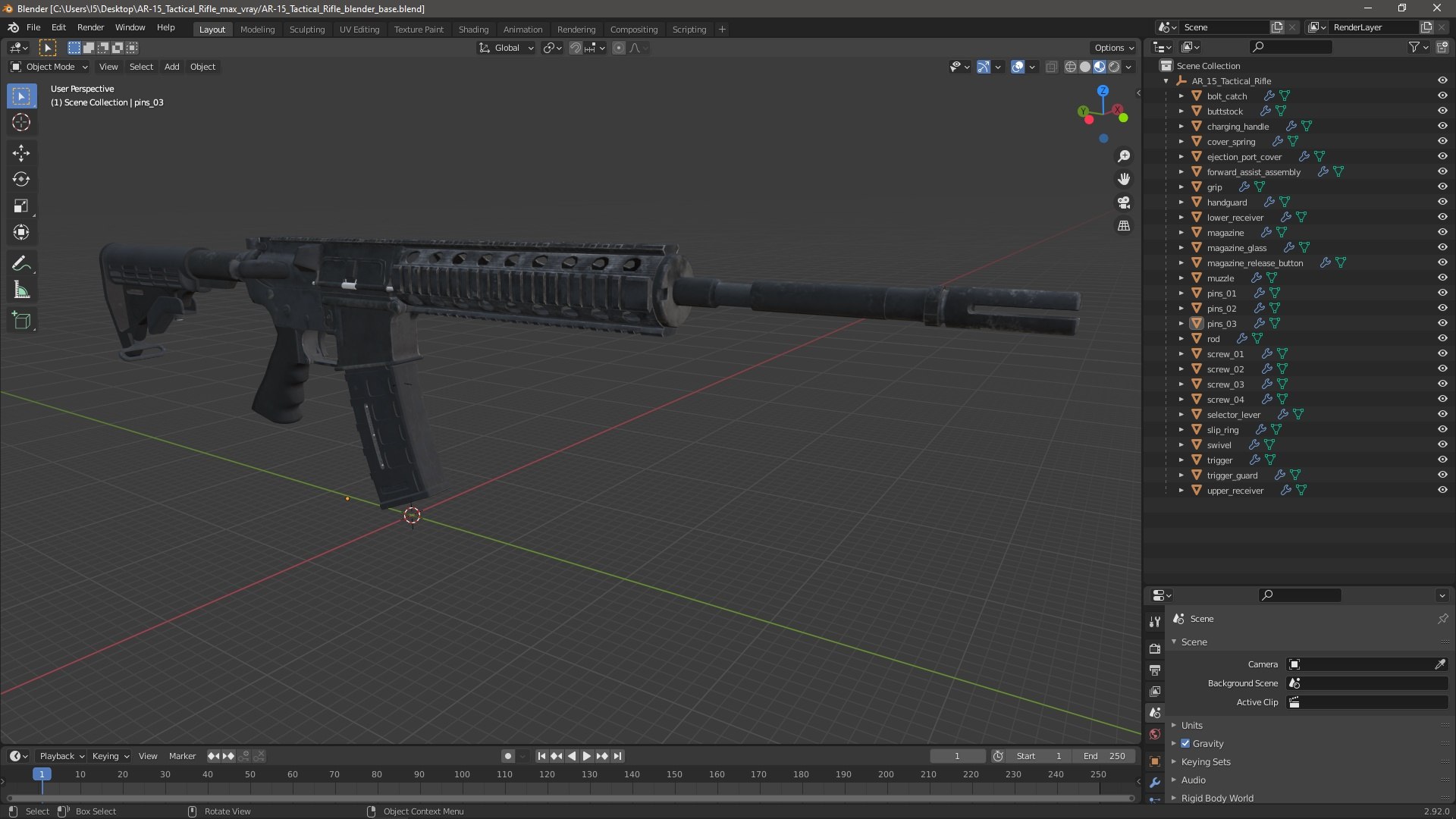 AR-15 Tactical Rifle model https://p.turbosquid.com/ts-thumb/nw/b6XTJ8/Cy/ar15tacticalriflemb3dmodel026/jpg/1712093249/1920x1080/fit_q87/e14ccaba1c957b927762ec110537501770f87780/ar15tacticalriflemb3dmodel026.jpg