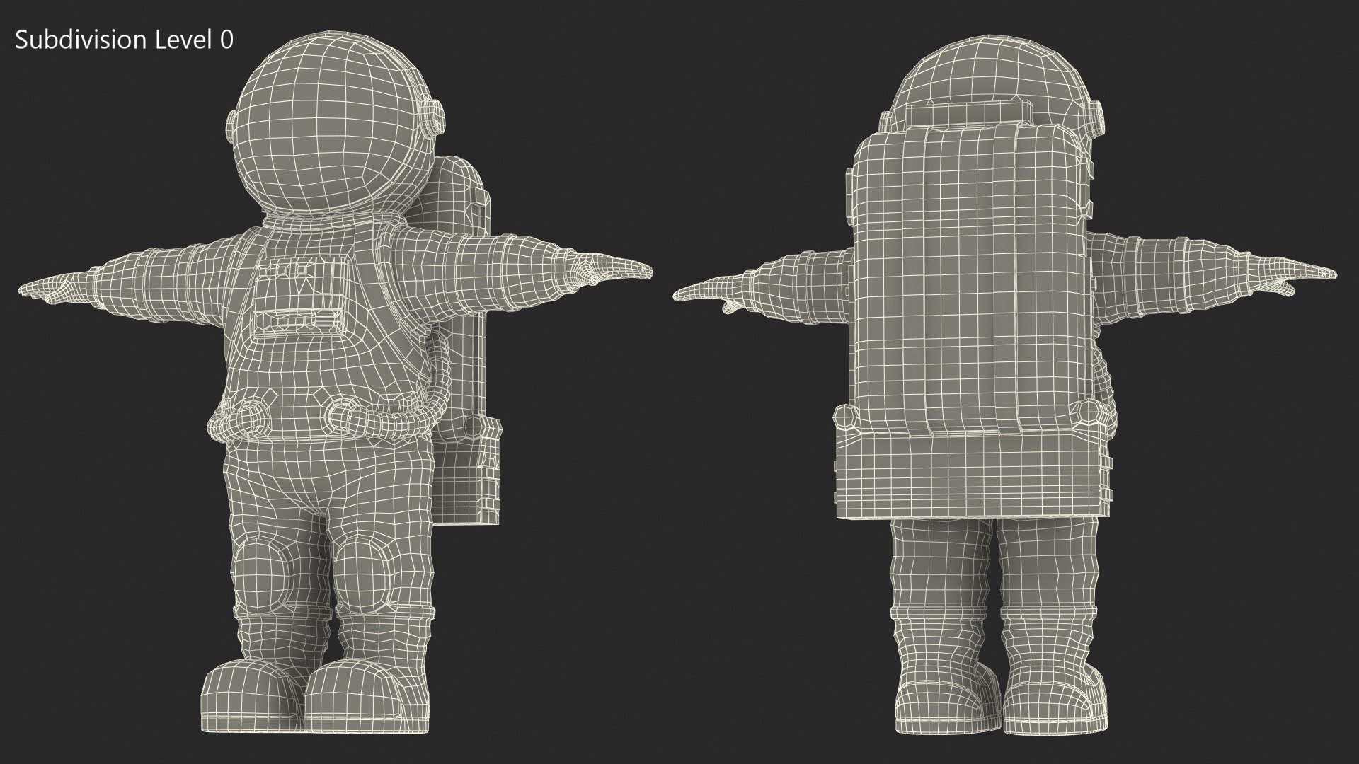 3D Astronaut Toy Character White T-pose https://p.turbosquid.com/ts-thumb/nw/cBusv6/bg/astronauttoycharacterwhitetpose3dmodel013/jpg/1654319063/1920x1080/fit_q87/6251082fb87610c979a79f48b8446e4fb06e7cd9/astronauttoycharacterwhitetpose3dmodel013.jpg